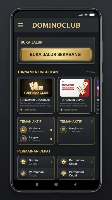 Tampilan link alternatif dominoclub